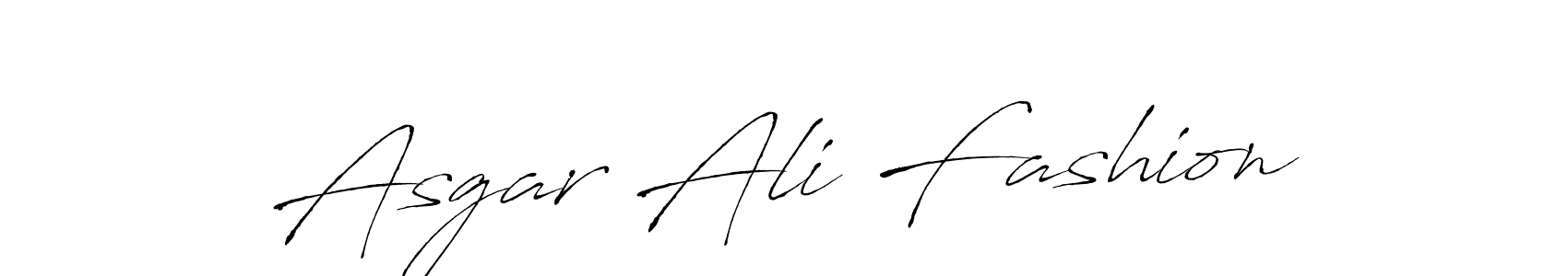 Use a signature maker to create a handwritten signature online. With this signature software, you can design (Antro_Vectra) your own signature for name Asgar Ali Fashion. Asgar Ali Fashion signature style 6 images and pictures png