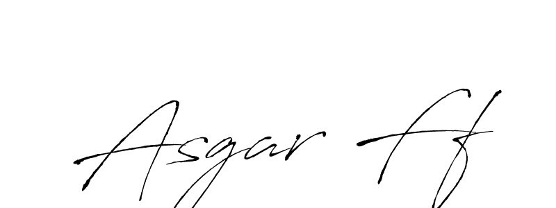 You should practise on your own different ways (Antro_Vectra) to write your name (Asgar Ff) in signature. don't let someone else do it for you. Asgar Ff signature style 6 images and pictures png