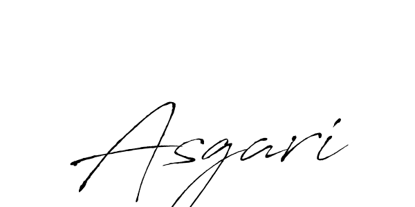 Use a signature maker to create a handwritten signature online. With this signature software, you can design (Antro_Vectra) your own signature for name Asgari. Asgari signature style 6 images and pictures png