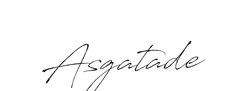 Also we have Asgatade name is the best signature style. Create professional handwritten signature collection using Antro_Vectra autograph style. Asgatade signature style 6 images and pictures png