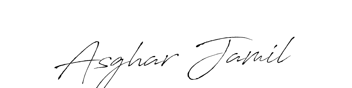 This is the best signature style for the Asghar Jamil name. Also you like these signature font (Antro_Vectra). Mix name signature. Asghar Jamil signature style 6 images and pictures png