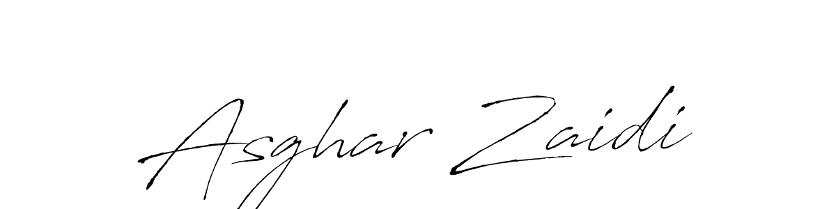 Use a signature maker to create a handwritten signature online. With this signature software, you can design (Antro_Vectra) your own signature for name Asghar Zaidi. Asghar Zaidi signature style 6 images and pictures png