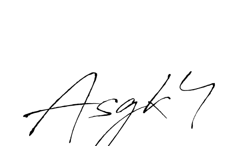 Also You can easily find your signature by using the search form. We will create Asgk4 name handwritten signature images for you free of cost using Antro_Vectra sign style. Asgk4 signature style 6 images and pictures png