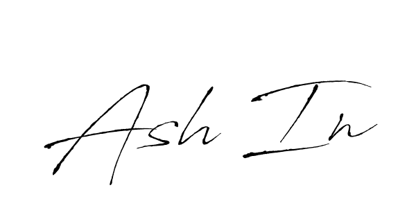 Similarly Antro_Vectra is the best handwritten signature design. Signature creator online .You can use it as an online autograph creator for name Ash In. Ash In signature style 6 images and pictures png