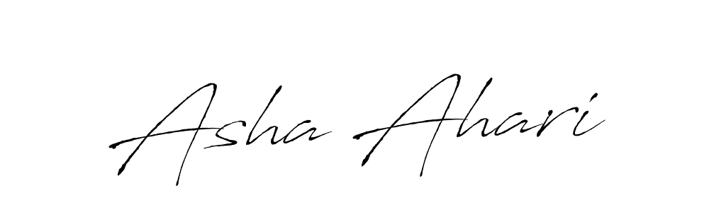 Make a short Asha Ahari signature style. Manage your documents anywhere anytime using Antro_Vectra. Create and add eSignatures, submit forms, share and send files easily. Asha Ahari signature style 6 images and pictures png