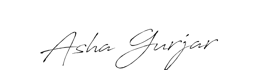 Use a signature maker to create a handwritten signature online. With this signature software, you can design (Antro_Vectra) your own signature for name Asha Gurjar. Asha Gurjar signature style 6 images and pictures png