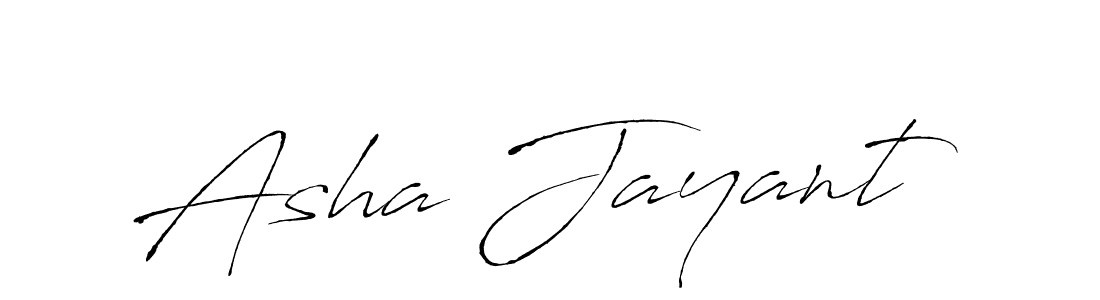 Use a signature maker to create a handwritten signature online. With this signature software, you can design (Antro_Vectra) your own signature for name Asha Jayant. Asha Jayant signature style 6 images and pictures png