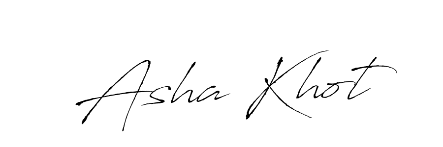 Also we have Asha Khot name is the best signature style. Create professional handwritten signature collection using Antro_Vectra autograph style. Asha Khot signature style 6 images and pictures png