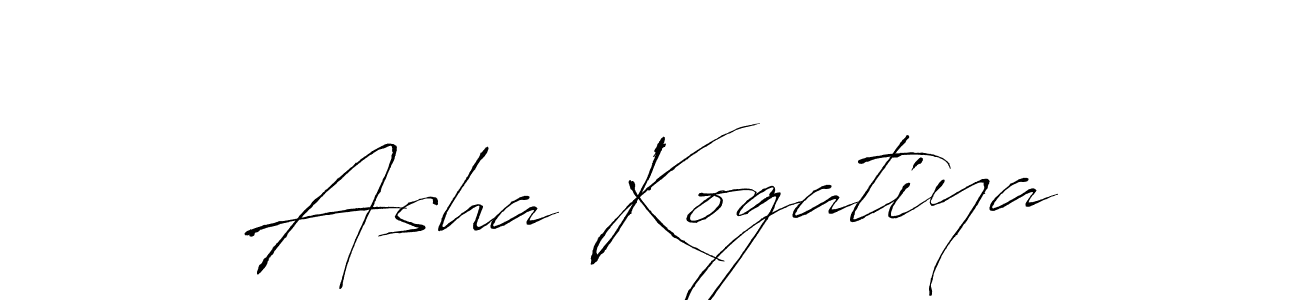 You can use this online signature creator to create a handwritten signature for the name Asha Kogatiya. This is the best online autograph maker. Asha Kogatiya signature style 6 images and pictures png