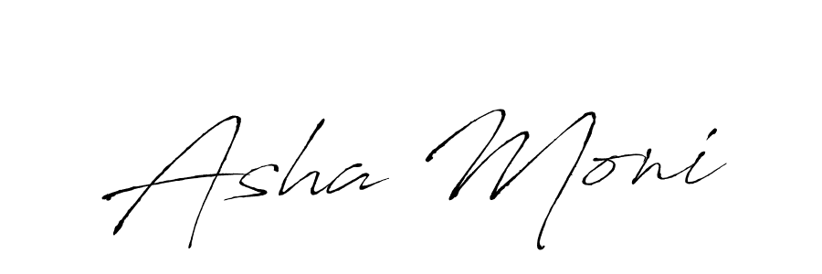Best and Professional Signature Style for Asha Moni. Antro_Vectra Best Signature Style Collection. Asha Moni signature style 6 images and pictures png