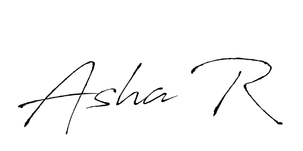 Also we have Asha R name is the best signature style. Create professional handwritten signature collection using Antro_Vectra autograph style. Asha R signature style 6 images and pictures png