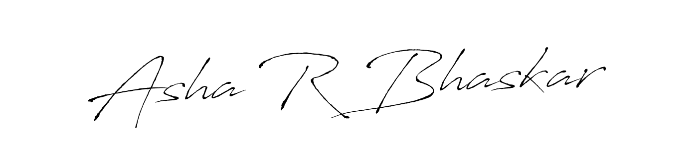 You should practise on your own different ways (Antro_Vectra) to write your name (Asha R Bhaskar) in signature. don't let someone else do it for you. Asha R Bhaskar signature style 6 images and pictures png