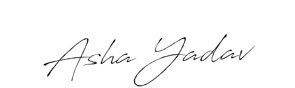 Also You can easily find your signature by using the search form. We will create Asha Yadav name handwritten signature images for you free of cost using Antro_Vectra sign style. Asha Yadav signature style 6 images and pictures png