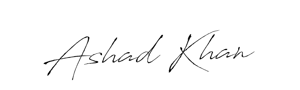 Also we have Ashad Khan name is the best signature style. Create professional handwritten signature collection using Antro_Vectra autograph style. Ashad Khan signature style 6 images and pictures png