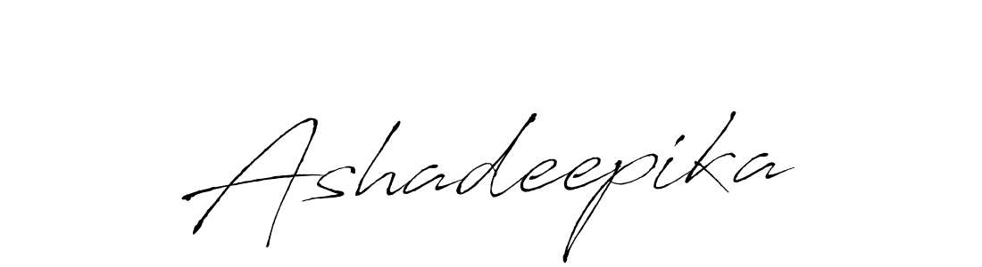 Create a beautiful signature design for name Ashadeepika. With this signature (Antro_Vectra) fonts, you can make a handwritten signature for free. Ashadeepika signature style 6 images and pictures png