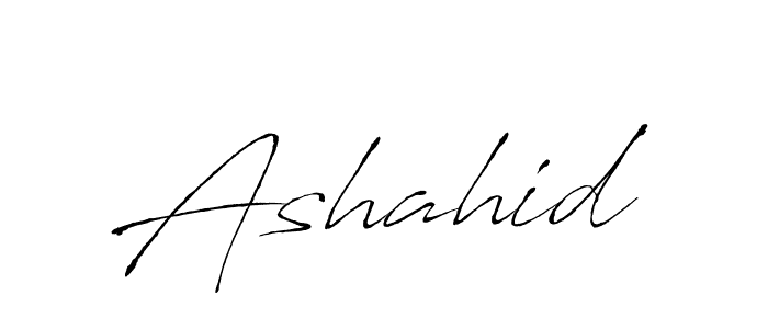 Ashahid stylish signature style. Best Handwritten Sign (Antro_Vectra) for my name. Handwritten Signature Collection Ideas for my name Ashahid. Ashahid signature style 6 images and pictures png