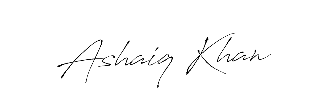 Similarly Antro_Vectra is the best handwritten signature design. Signature creator online .You can use it as an online autograph creator for name Ashaiq Khan. Ashaiq Khan signature style 6 images and pictures png