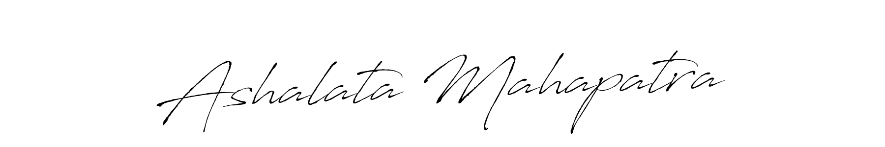 Create a beautiful signature design for name Ashalata Mahapatra. With this signature (Antro_Vectra) fonts, you can make a handwritten signature for free. Ashalata Mahapatra signature style 6 images and pictures png