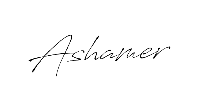 This is the best signature style for the Ashamer name. Also you like these signature font (Antro_Vectra). Mix name signature. Ashamer signature style 6 images and pictures png