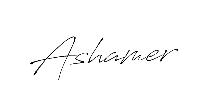 Make a short Ashamer signature style. Manage your documents anywhere anytime using Antro_Vectra. Create and add eSignatures, submit forms, share and send files easily. Ashamer signature style 6 images and pictures png