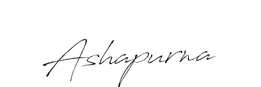 Ashapurna stylish signature style. Best Handwritten Sign (Antro_Vectra) for my name. Handwritten Signature Collection Ideas for my name Ashapurna. Ashapurna signature style 6 images and pictures png