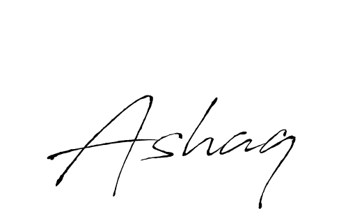 Use a signature maker to create a handwritten signature online. With this signature software, you can design (Antro_Vectra) your own signature for name Ashaq. Ashaq signature style 6 images and pictures png