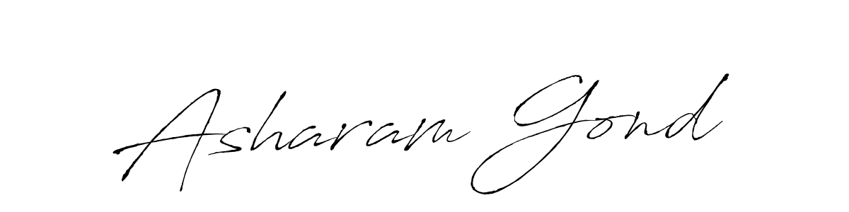 Here are the top 10 professional signature styles for the name Asharam Gond. These are the best autograph styles you can use for your name. Asharam Gond signature style 6 images and pictures png