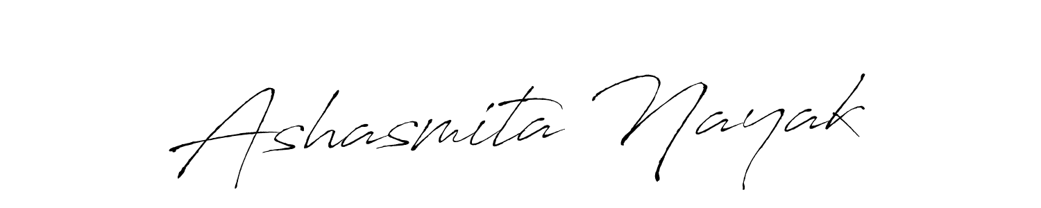 Design your own signature with our free online signature maker. With this signature software, you can create a handwritten (Antro_Vectra) signature for name Ashasmita Nayak. Ashasmita Nayak signature style 6 images and pictures png