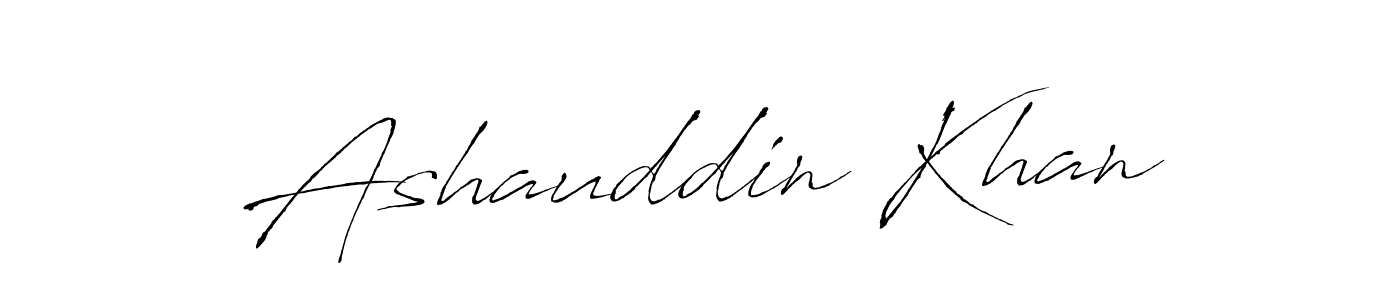 The best way (Antro_Vectra) to make a short signature is to pick only two or three words in your name. The name Ashauddin Khan include a total of six letters. For converting this name. Ashauddin Khan signature style 6 images and pictures png