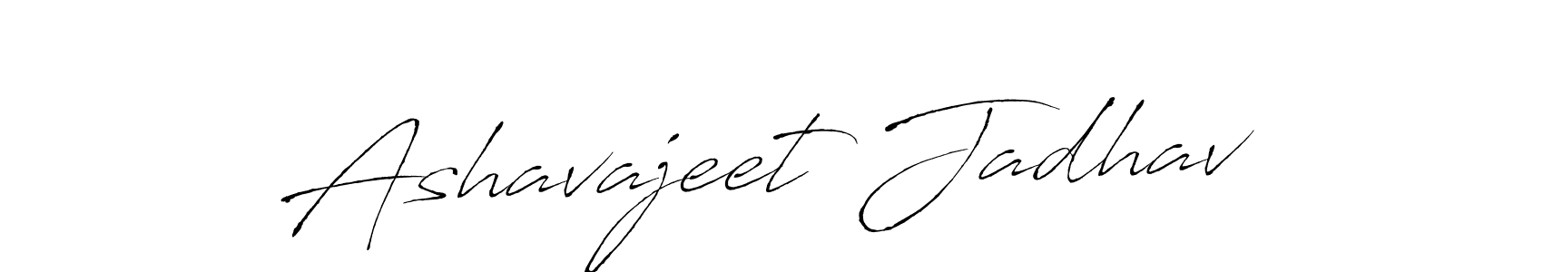 Also we have Ashavajeet Jadhav name is the best signature style. Create professional handwritten signature collection using Antro_Vectra autograph style. Ashavajeet Jadhav signature style 6 images and pictures png