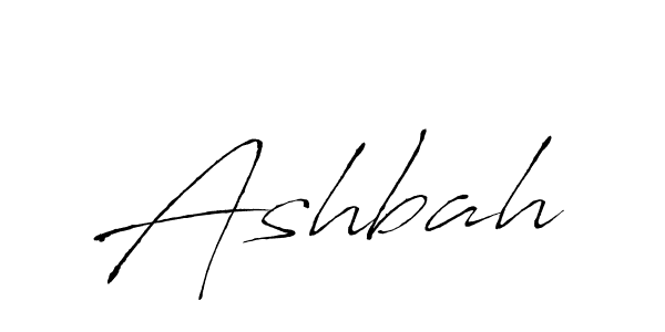 Make a beautiful signature design for name Ashbah. With this signature (Antro_Vectra) style, you can create a handwritten signature for free. Ashbah signature style 6 images and pictures png