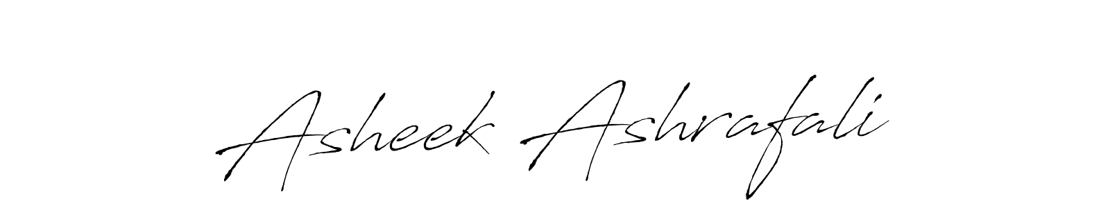 Also You can easily find your signature by using the search form. We will create Asheek Ashrafali name handwritten signature images for you free of cost using Antro_Vectra sign style. Asheek Ashrafali signature style 6 images and pictures png