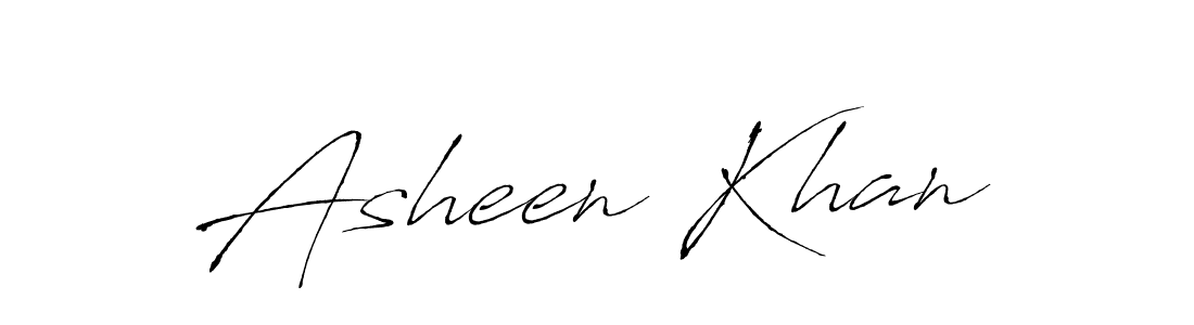 Make a beautiful signature design for name Asheen Khan. Use this online signature maker to create a handwritten signature for free. Asheen Khan signature style 6 images and pictures png