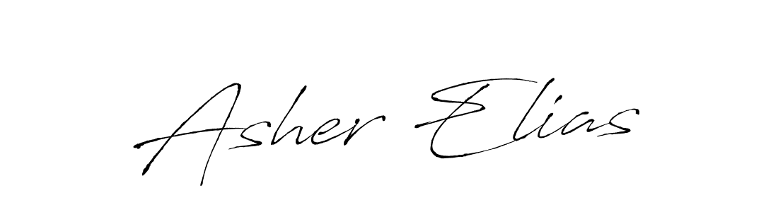 Also we have Asher Elias name is the best signature style. Create professional handwritten signature collection using Antro_Vectra autograph style. Asher Elias signature style 6 images and pictures png