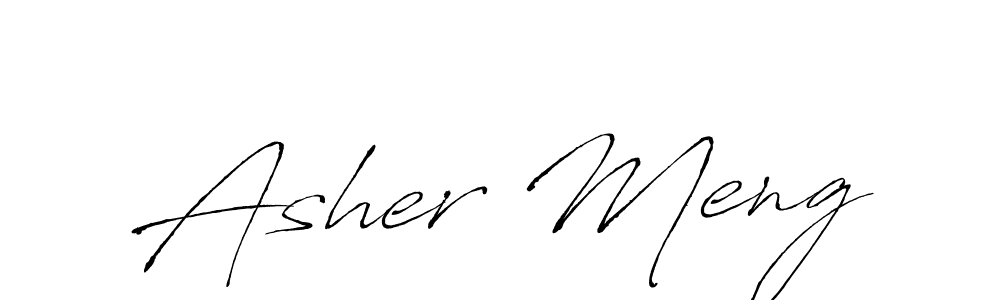 It looks lik you need a new signature style for name Asher Meng. Design unique handwritten (Antro_Vectra) signature with our free signature maker in just a few clicks. Asher Meng signature style 6 images and pictures png