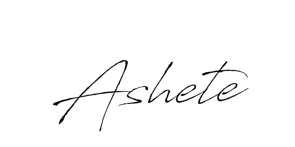 The best way (Antro_Vectra) to make a short signature is to pick only two or three words in your name. The name Ashete include a total of six letters. For converting this name. Ashete signature style 6 images and pictures png