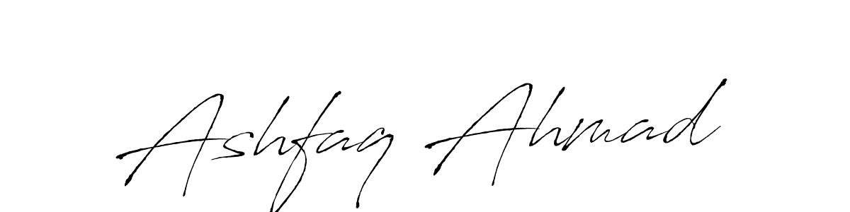 Create a beautiful signature design for name Ashfaq Ahmad. With this signature (Antro_Vectra) fonts, you can make a handwritten signature for free. Ashfaq Ahmad signature style 6 images and pictures png