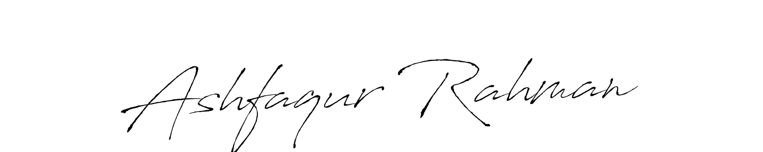 Design your own signature with our free online signature maker. With this signature software, you can create a handwritten (Antro_Vectra) signature for name Ashfaqur Rahman. Ashfaqur Rahman signature style 6 images and pictures png