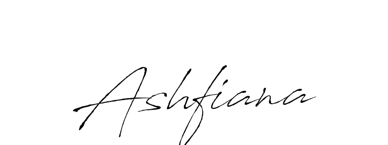 How to make Ashfiana signature? Antro_Vectra is a professional autograph style. Create handwritten signature for Ashfiana name. Ashfiana signature style 6 images and pictures png