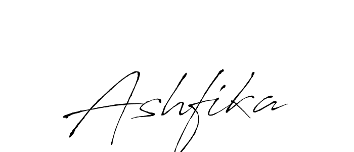 How to make Ashfika name signature. Use Antro_Vectra style for creating short signs online. This is the latest handwritten sign. Ashfika signature style 6 images and pictures png