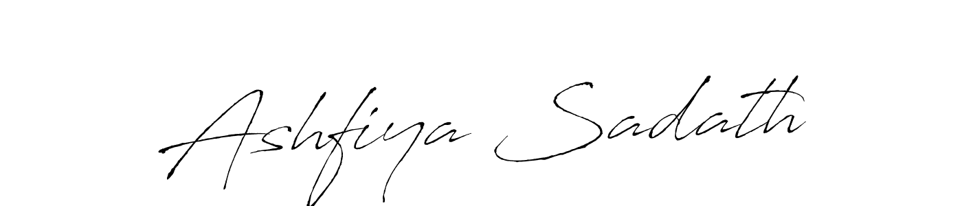 Make a beautiful signature design for name Ashfiya Sadath. Use this online signature maker to create a handwritten signature for free. Ashfiya Sadath signature style 6 images and pictures png
