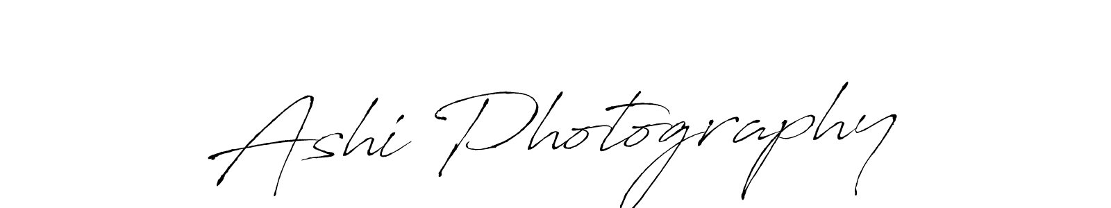 Design your own signature with our free online signature maker. With this signature software, you can create a handwritten (Antro_Vectra) signature for name Ashi Photography. Ashi Photography signature style 6 images and pictures png