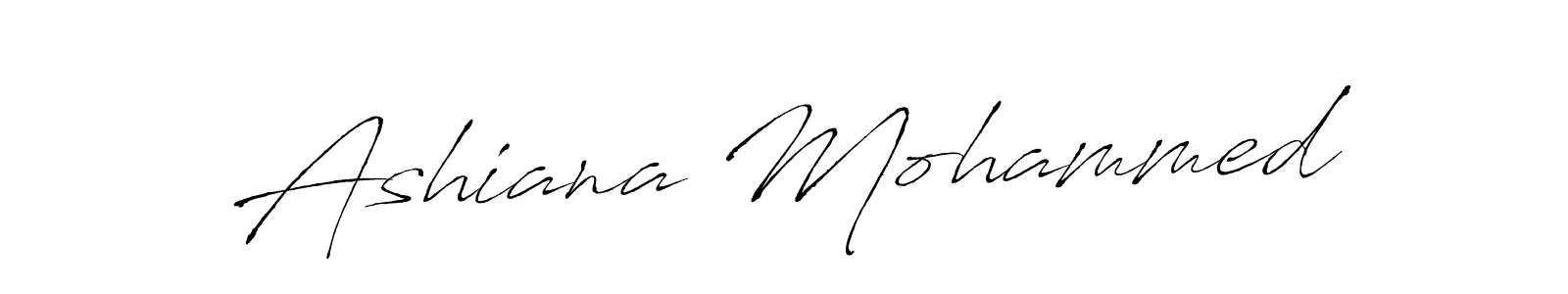 Make a beautiful signature design for name Ashiana Mohammed. Use this online signature maker to create a handwritten signature for free. Ashiana Mohammed signature style 6 images and pictures png