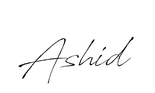 Also we have Ashid name is the best signature style. Create professional handwritten signature collection using Antro_Vectra autograph style. Ashid signature style 6 images and pictures png