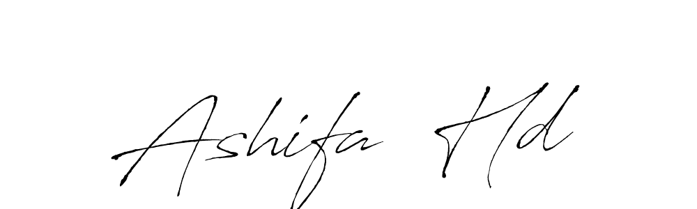 Use a signature maker to create a handwritten signature online. With this signature software, you can design (Antro_Vectra) your own signature for name Ashifa  Hd. Ashifa  Hd signature style 6 images and pictures png