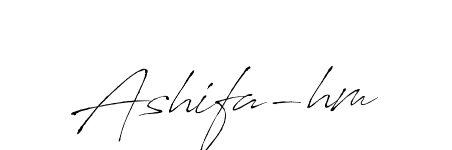 Make a beautiful signature design for name Ashifa-hm. Use this online signature maker to create a handwritten signature for free. Ashifa-hm signature style 6 images and pictures png