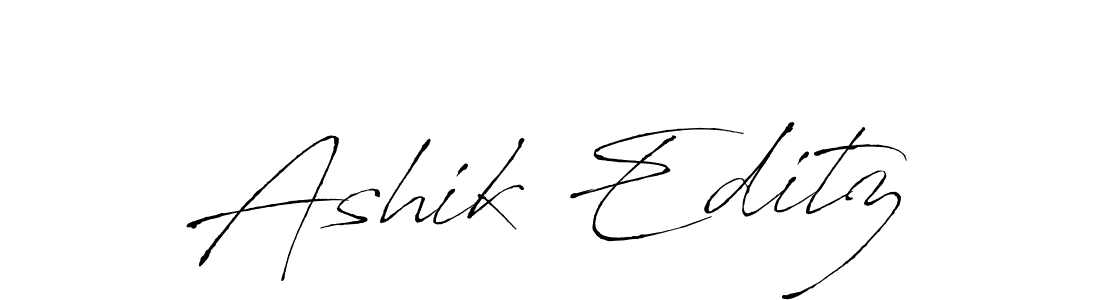 Similarly Antro_Vectra is the best handwritten signature design. Signature creator online .You can use it as an online autograph creator for name Ashik Editz. Ashik Editz signature style 6 images and pictures png