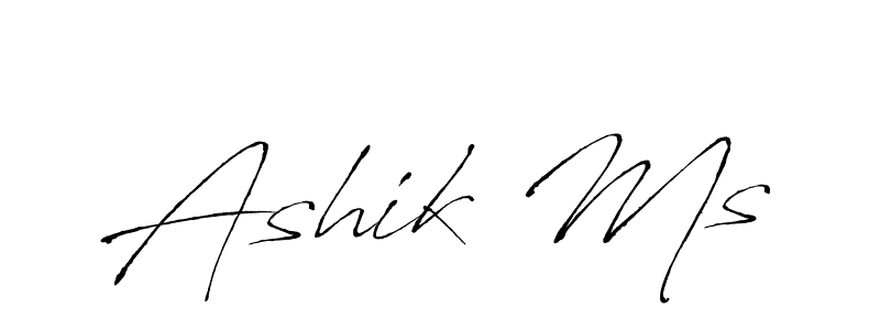 Similarly Antro_Vectra is the best handwritten signature design. Signature creator online .You can use it as an online autograph creator for name Ashik Ms. Ashik Ms signature style 6 images and pictures png