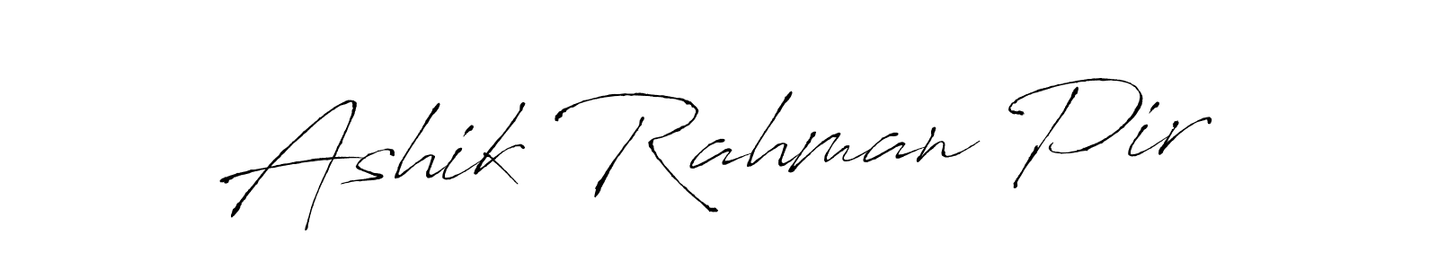 You should practise on your own different ways (Antro_Vectra) to write your name (Ashik Rahman Pir) in signature. don't let someone else do it for you. Ashik Rahman Pir signature style 6 images and pictures png