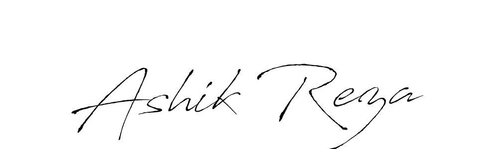 Create a beautiful signature design for name Ashik Reza. With this signature (Antro_Vectra) fonts, you can make a handwritten signature for free. Ashik Reza signature style 6 images and pictures png